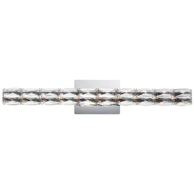 Et2 Zephyr 30" Led Bath Vanity In Gray