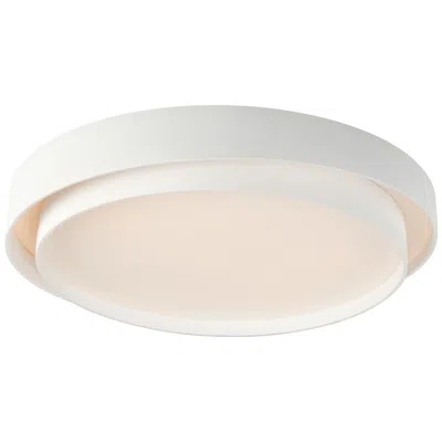 Et2 Ziggurat 31 1/2" Wide White 2-tier Led Ceiling Light