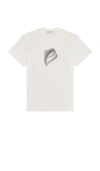 Etai La 3d Print Dot Brust E Tee In White
