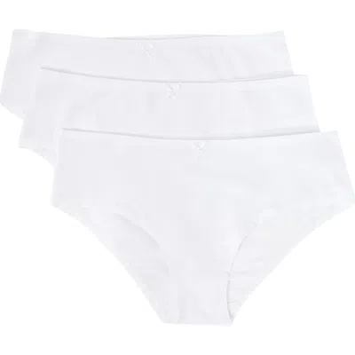 Etam 3-pack Shorty Briefs In White