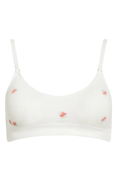 Etam Amande Bloom Bralette In White