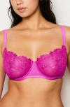 Etam Amaryllis Embroidered Underwire Demi Bra