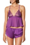 Etam Audacieuse Lace & Chiffon Babydoll Camisole