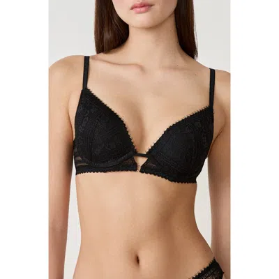 Etam Aura N°2 Classique Underwire Bra In Black