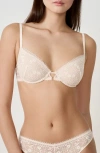 Etam Aura N°4 Classique Underwire Bra In White