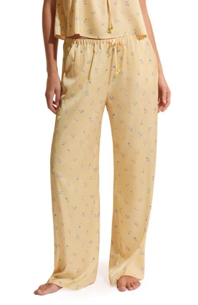 Etam Baie Pajama Pants In Gold