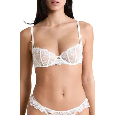 Etam Beloved Classique Lace Underwire Bra In White
