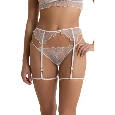 Etam Camelia Garter Belt In Multi