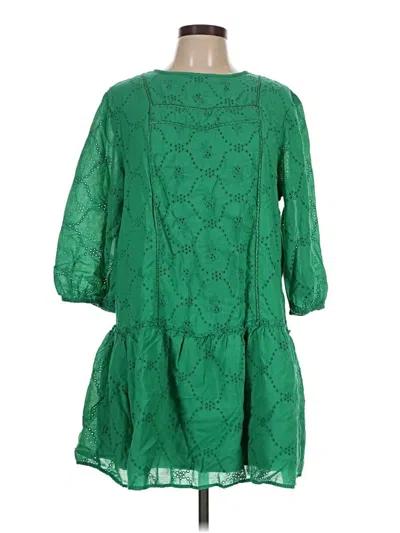Pre-owned Etam Casual Dress In Green