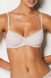 Etam Crush Classique Underwire Balconette Bra In Blush