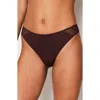 Etam Crush Culotte Briefs In Chocolate
