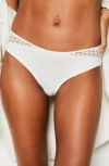 Etam Crush Shorty Briefs In Ecru