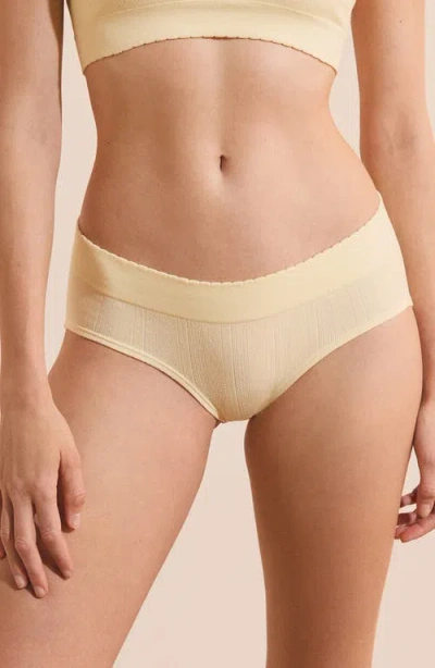 Etam Daily Seamless Boyshorts In Vanille