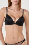 Etam Divine Classique N°2 Underwire Bra In Black