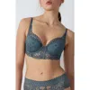 Etam Dream Classique Longline Underwire Bra In Gray