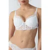 Etam Dream Classique Longline Underwire Bra In White