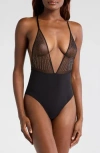 Etam Effusion Rhinestone Bodysuit