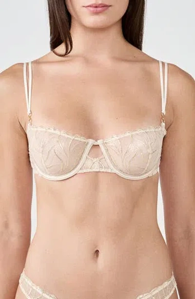 Etam Envolee N°9 Embroidered Underwire Bra In Multi