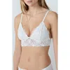 Etam Escale Triangle Bra In White