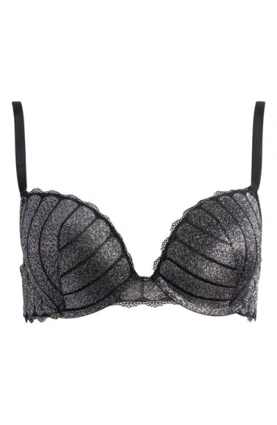 Etam Illusion 5 Underwire Bra In Black