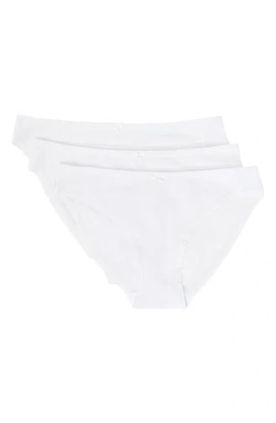 Etam Jack 3-pack Bikini Panties In White