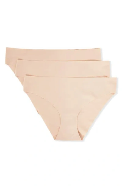 Etam Jessy 3-pack Bikinis In Linen