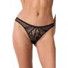 Etam Mascarade Culotte Tulle & Lace Panties In Black