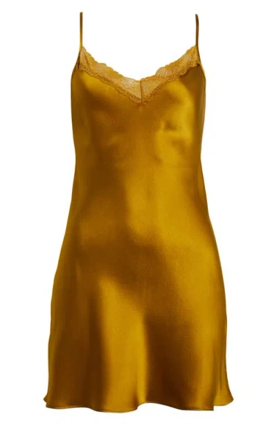 Etam Milky Lace Trim Washable Silk Camisole In White