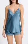 Etam Milky Silk Camisole In Multi