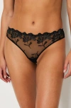 Etam Palmes Hipster Briefs In Black