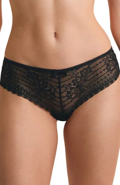 Etam Panama Lace Briefs In Black