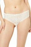 Etam Panama Lace Briefs In White