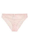 Etam Panama Lace Panties In Pink