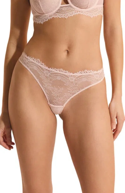 Etam Poudree Tanga Thong In Gray