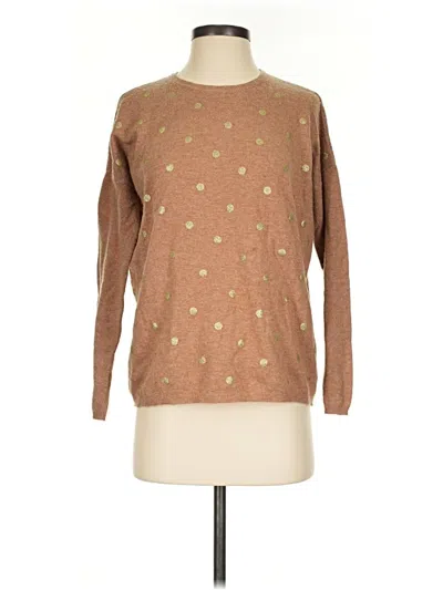 Pre-owned Etam Pullover Sweater In Brown