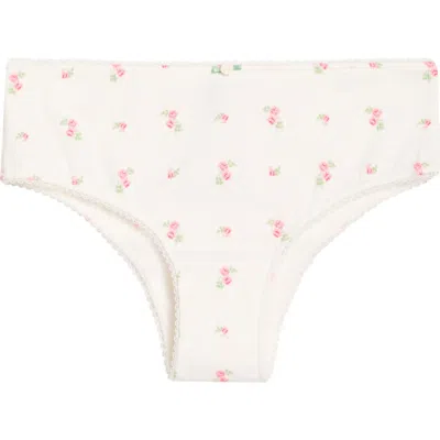 Etam Sleepover Hipster Briefs In White