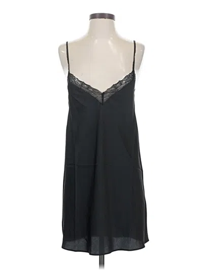 Pre-owned Etam Sleeveless Top Black Plunge Neckline Tops