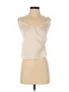 Etam Sleeveless Top Ivory Sweetheart Neckline Tops In Neutral
