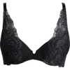 Etam Souvenir No. 6 Underwire Triangle Bra In Anthracite