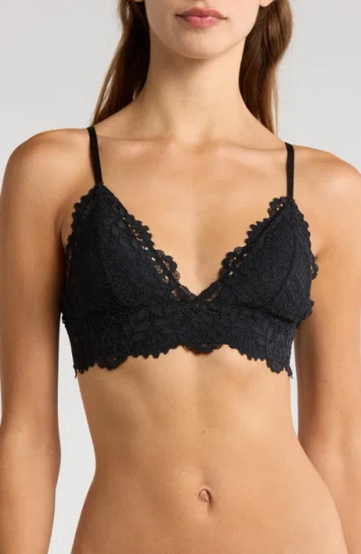 Etam Success Triangle Bralette In Black