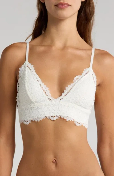 Etam Success Triangle Bralette In Perle