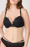 Etam Virtuose N°5 Classique Underwire Bra In Black