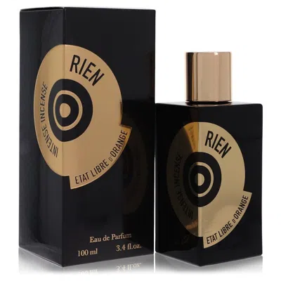 Etat Libre D'orange 2pcs Combo Gift Set Rien Intense Incense By  Eau De Parfum Spray (unisex) 3.4 oz  In Black