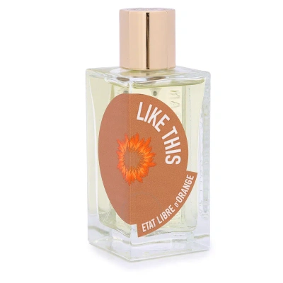 Etat Libre D'orange Unisex Like This Edp Spray 3.4 oz Fragrances 3760168591129 In N/a