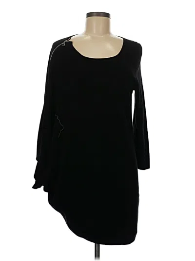 Pre-owned Etcetera 3/4 Sleeve T-shirt In Black