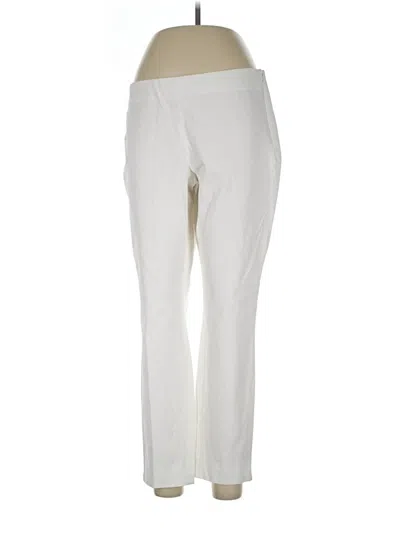 Pre-owned Etcetera Active Pants In Ivory
