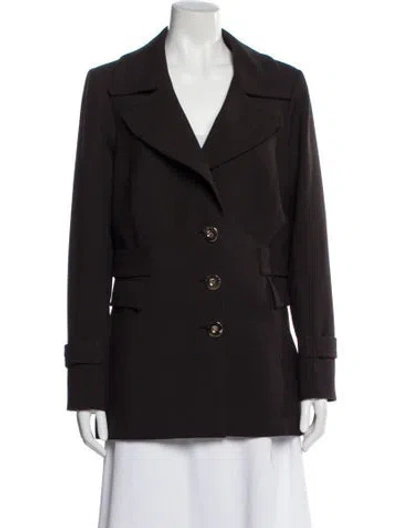 Pre-owned Etcetera Blazer In Brown