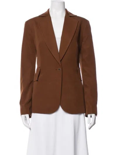 Pre-owned Etcetera Blazer In Brown