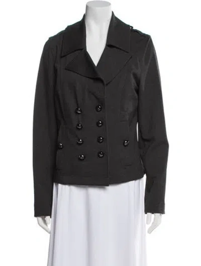 Pre-owned Etcetera Blazer In Gray