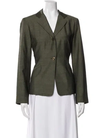 Pre-owned Etcetera Blazer In Green